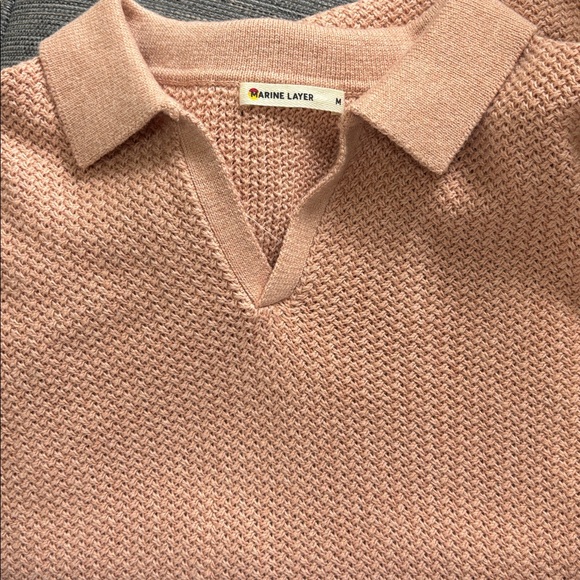MARINE LAYER NWOT Conrad Sweater Polo - Picture 9 of 13